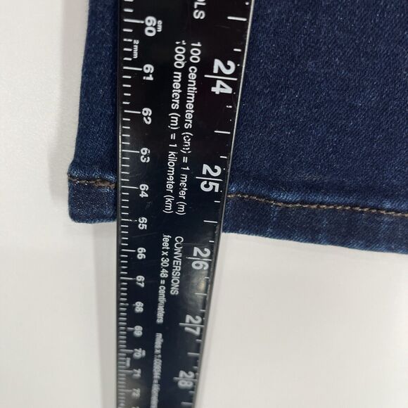 Isabel Maternity Jeans Women 12 Bootcut Crossover Belly Band NWT - Picture 3 of 5